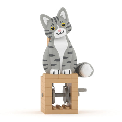 Grey Tabby Cat - Automata