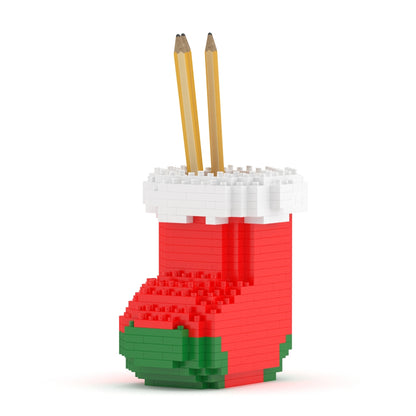 Xmas Sock Pencil Cup 01S-M02