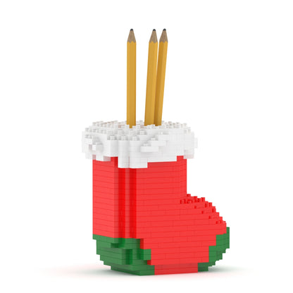 Xmas Sock Pencil Cup 01S-M02