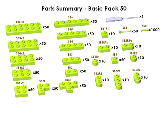 Sculptor Basic Pack 50 - Grass Green#375